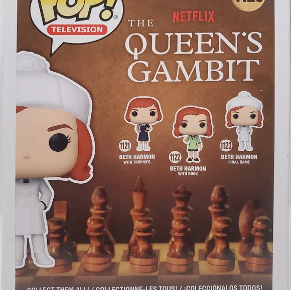 Funko Pop! TV: Queens Gambit - Beth (Finale) new box collectors - Picture 4 of 9